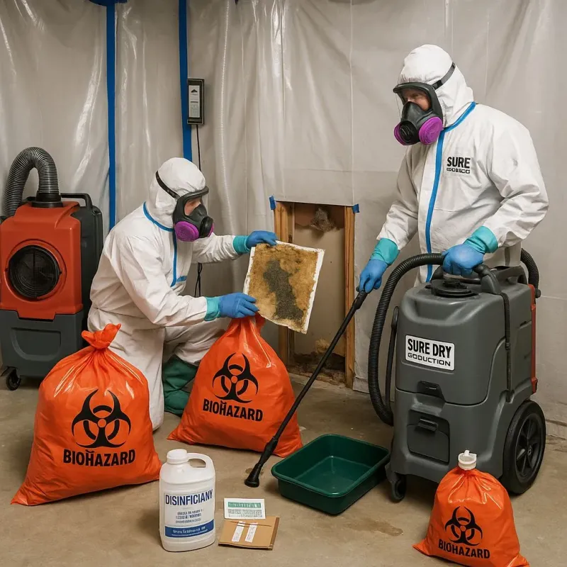 Contaminated Water Handling Protocols process in Warren County, IL