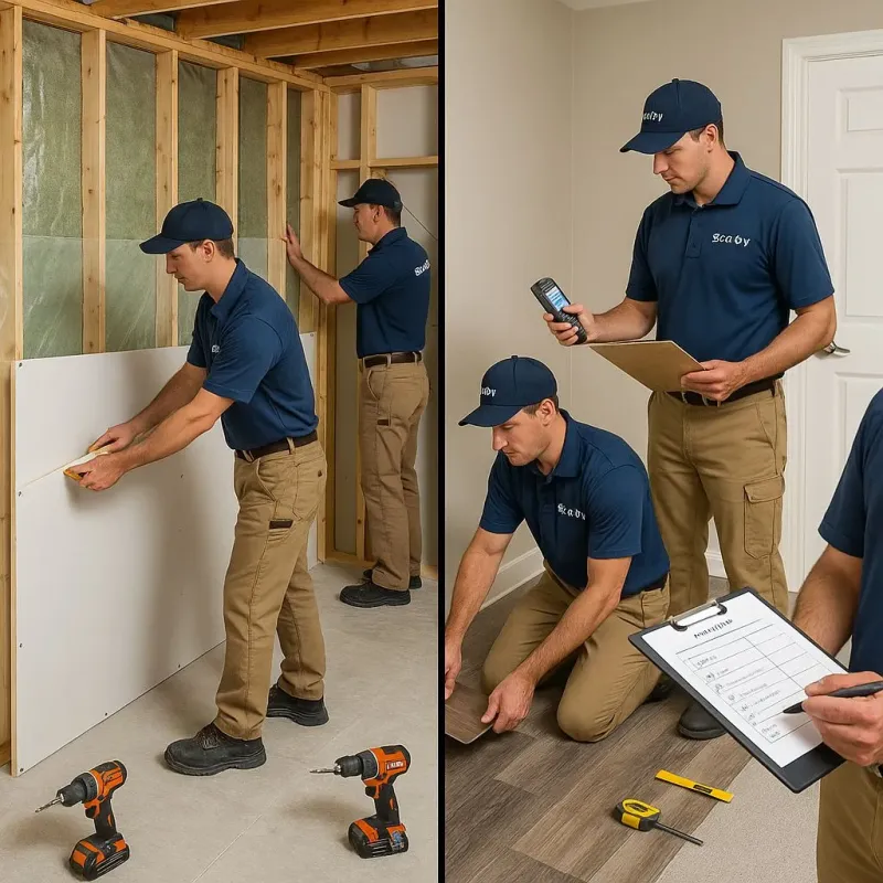 Repairs and Reconstruction process in Warren County, IL